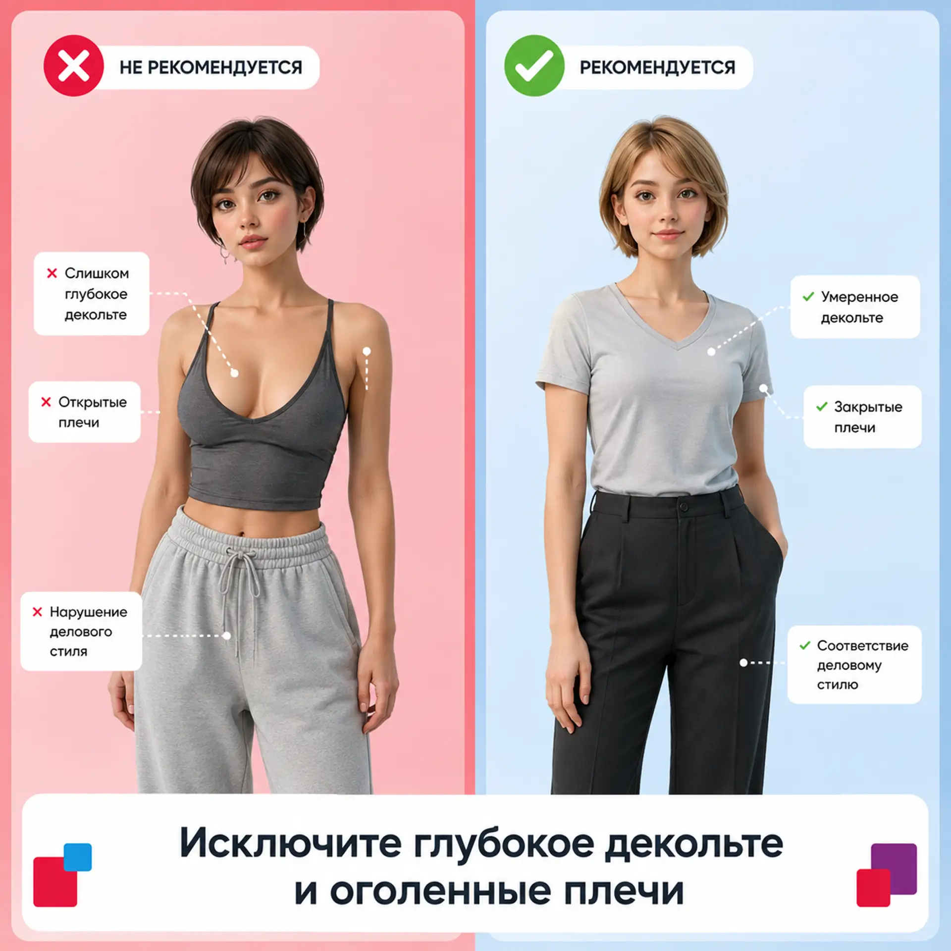 Лето пришло, а дресс-код — остаётся... Пляжный и спортивный стиль по-прежнему под запретом.  🚫 Что н
