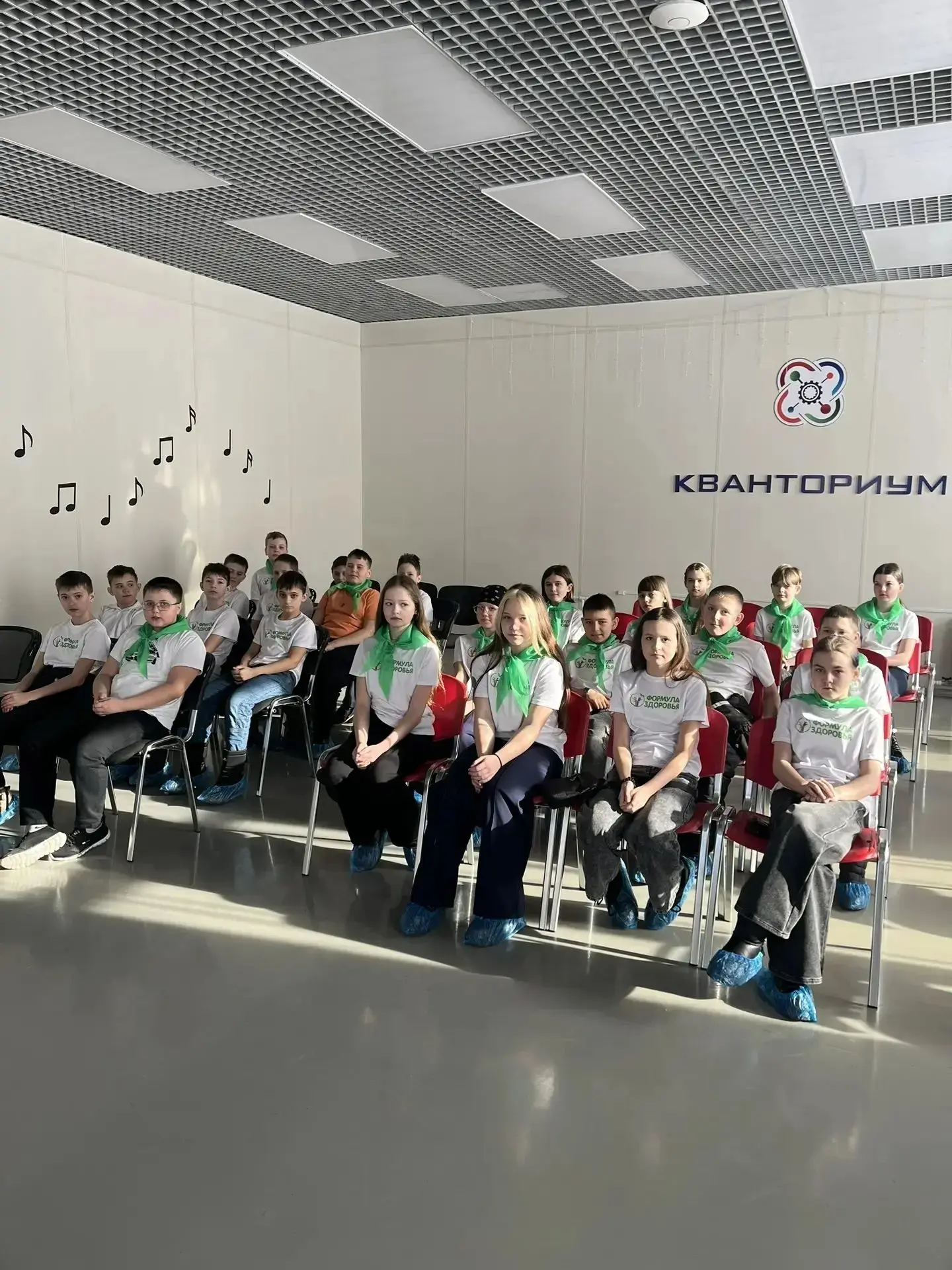 3 февраля наши юные ценители здорового образа жизни из 5А класса побывали в Детском технопарке "Кван