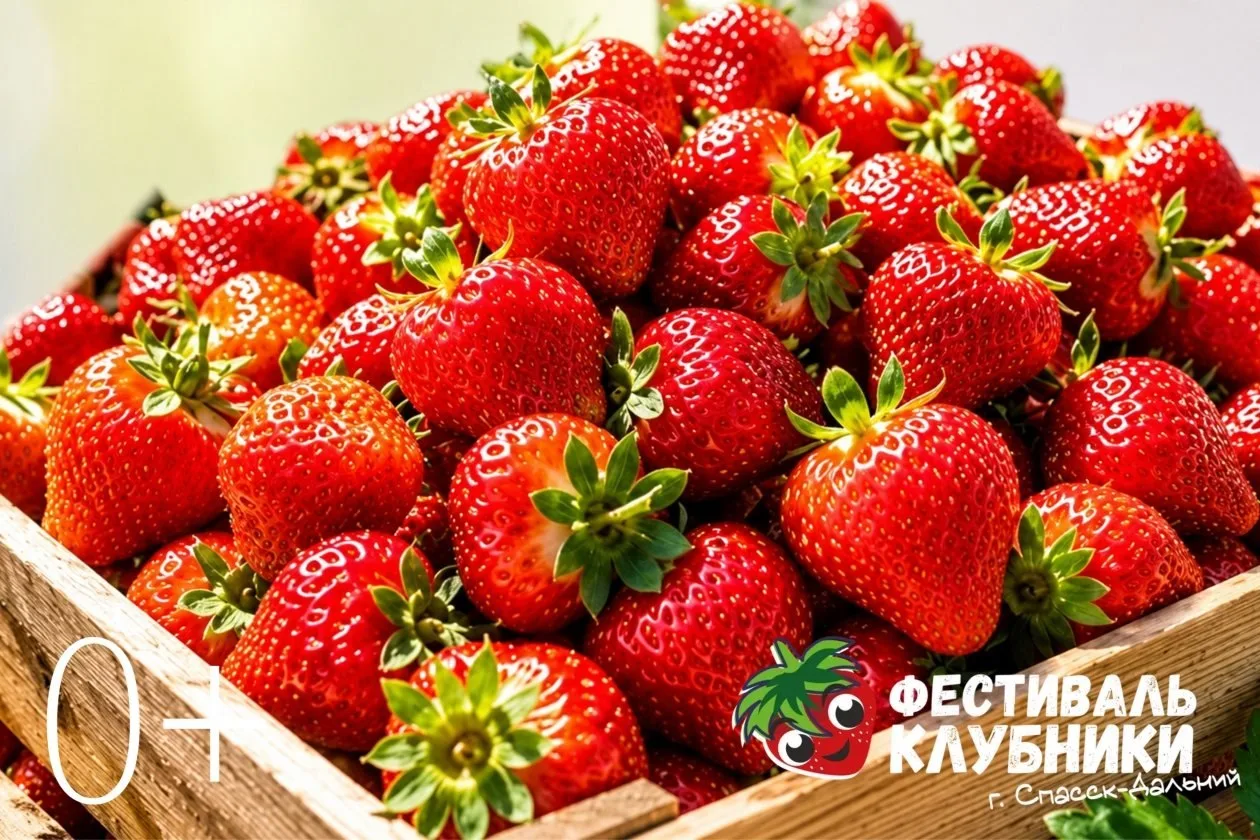 📸 🍓 Клубничные фотозоны станут частью фестиваля в Спасске-Дальнем

На Фестивале клубники (0+), кот