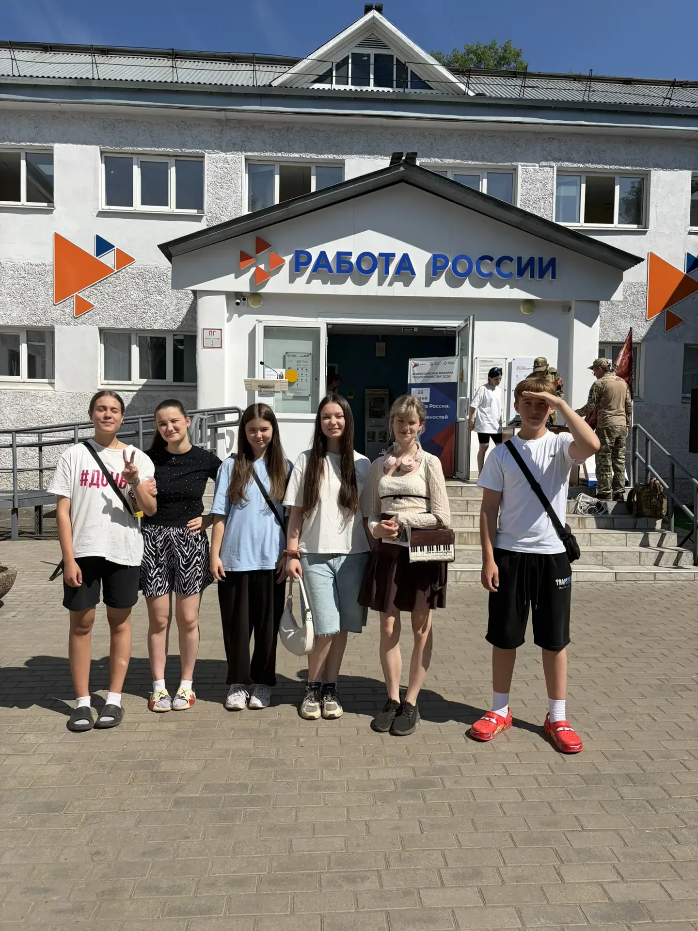 Сегодня наши ребята посетили городское профориентационное мероприятие "Ярмарка профессий"👍