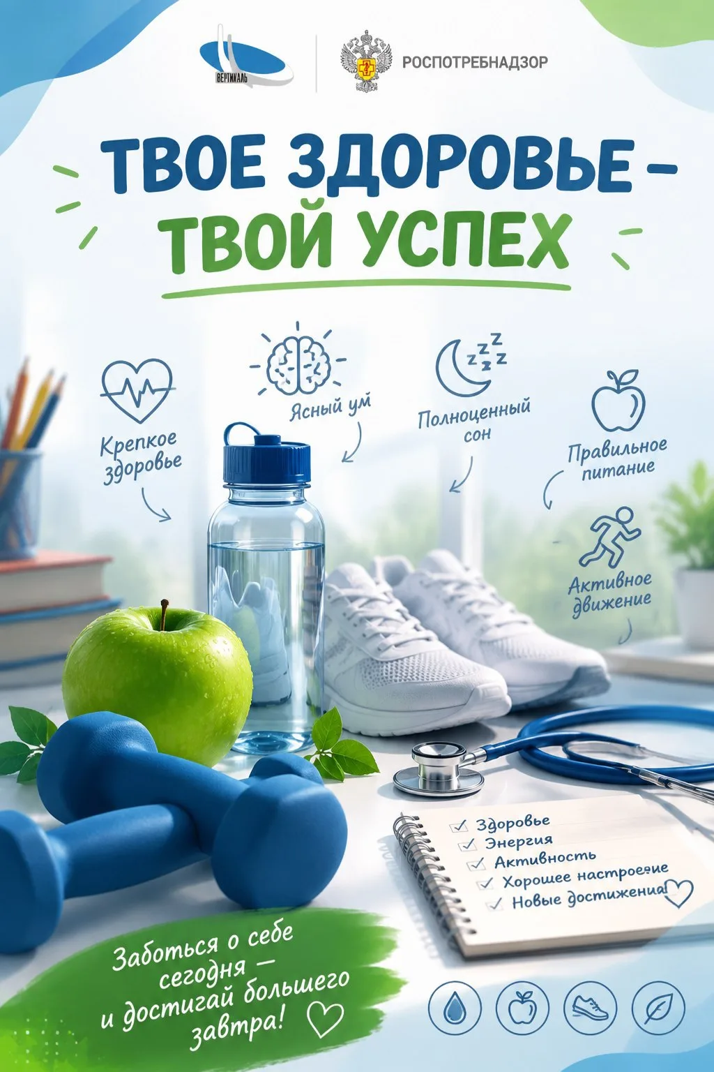 🎉 ТВОЕ ЗДОРОВЬЕ — ТВОЙ УСПЕХ 💪

📌Мы опубликовали на сайте школы подборку важных просветительских 