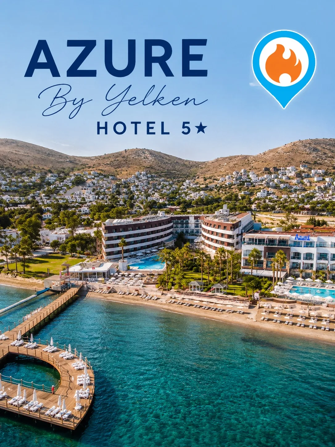 🇹🇷✨ Azure By Yelken Hotel 5★ — красивый отдых на берегу Эгейского моря!