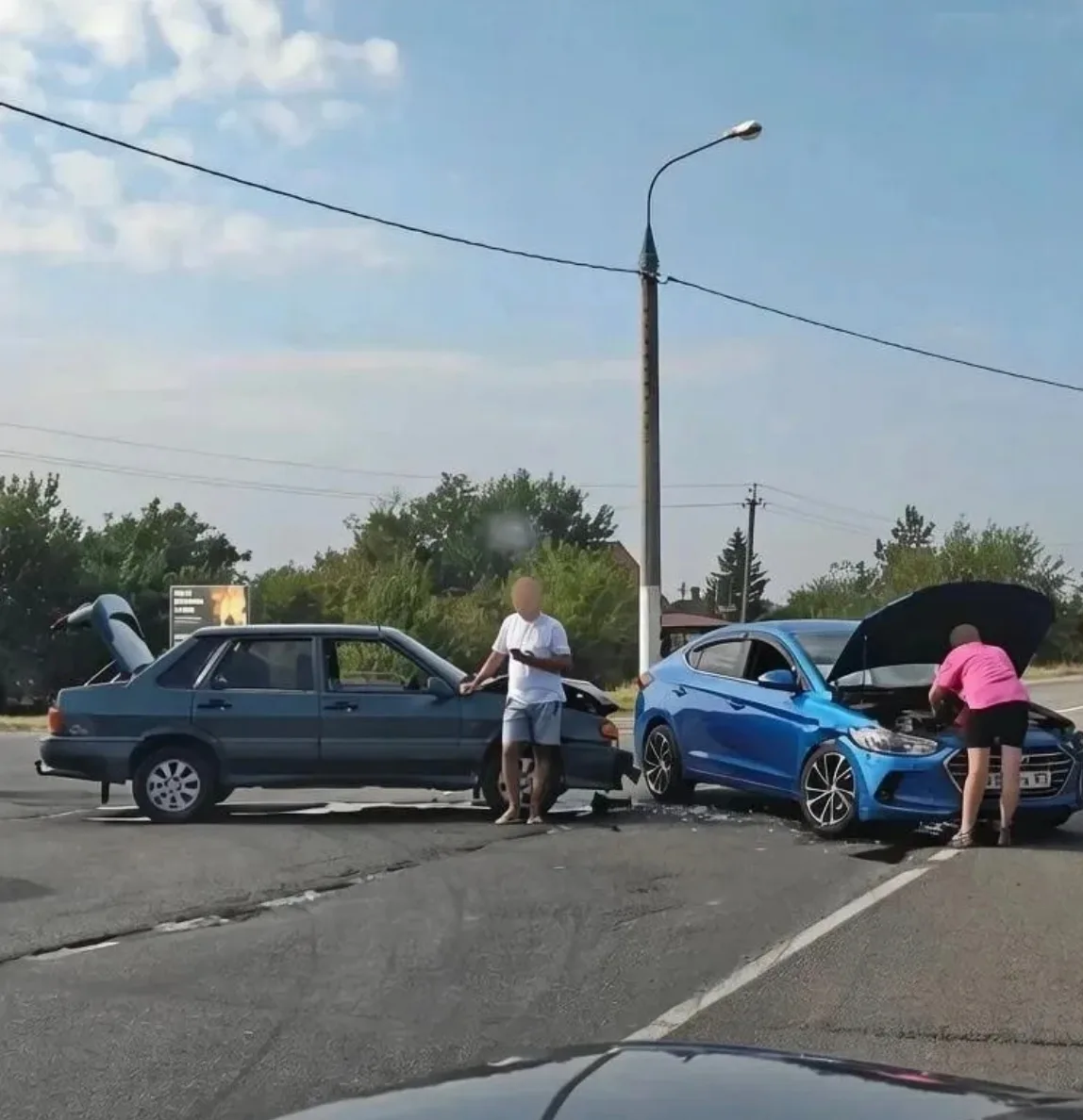 ❗️ДТП в районе новой поликлиники