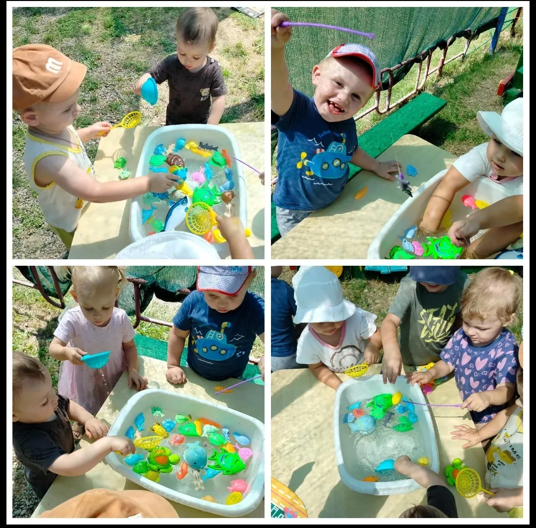 Лето🌞 в первой младшей группе проходит очень увлекательно. Маленьким  непоседам очень ...