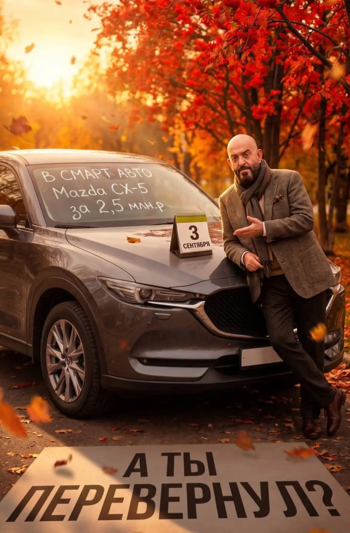 Ну что, опять третье сентября? Шафутинский уже в 100 раз переворачивает календарь, руки...