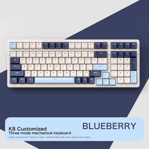 Беспроводная механическая клавиатура K8 100 клавиш