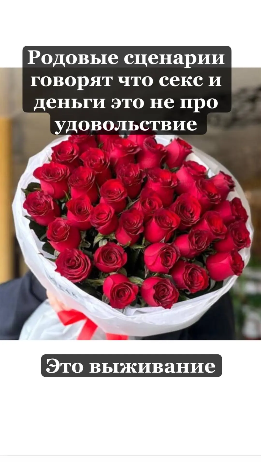 Родовые сценарии говорят нам: деньги и секс — не про радость, а про выживание