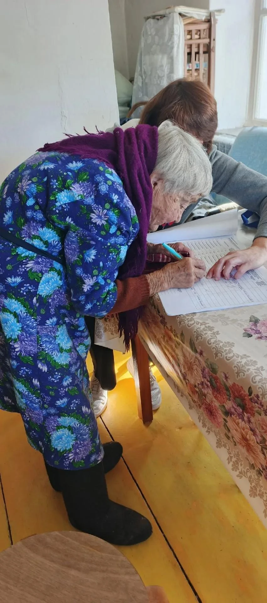 🗳️99-летняя жительница Марий Эл проголосовала на выборах