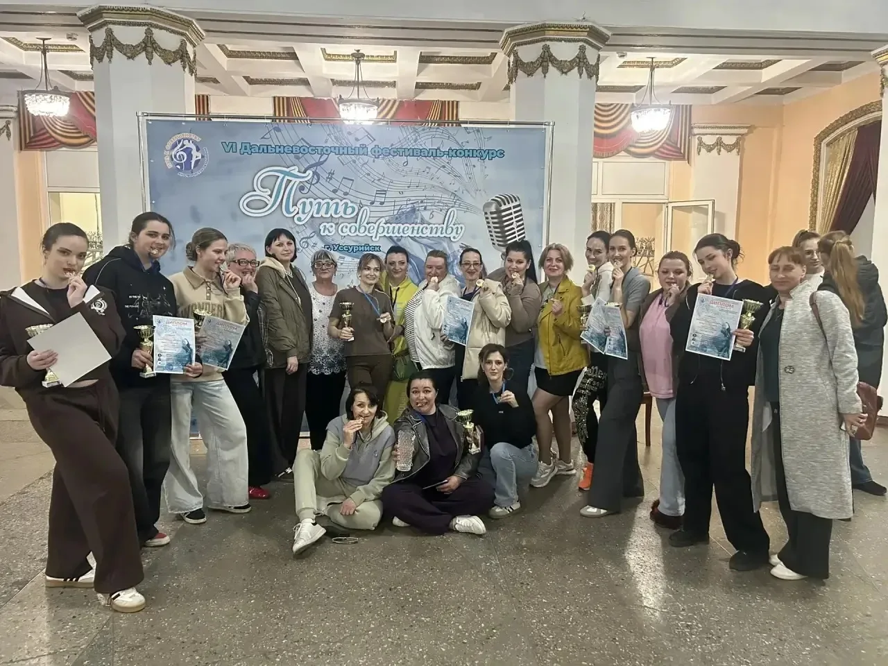 Три танцевальных коллектива Хасанского округа стали обладателями призовых мест на творческих конкурс