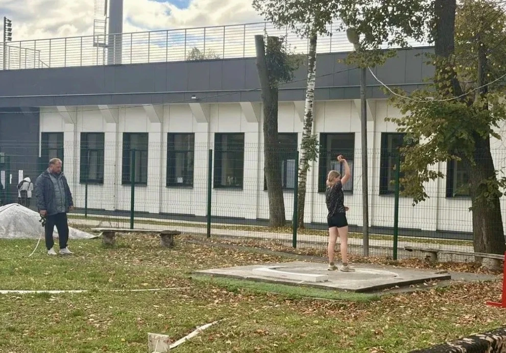 В Коломне прошли соревнования по метанию.