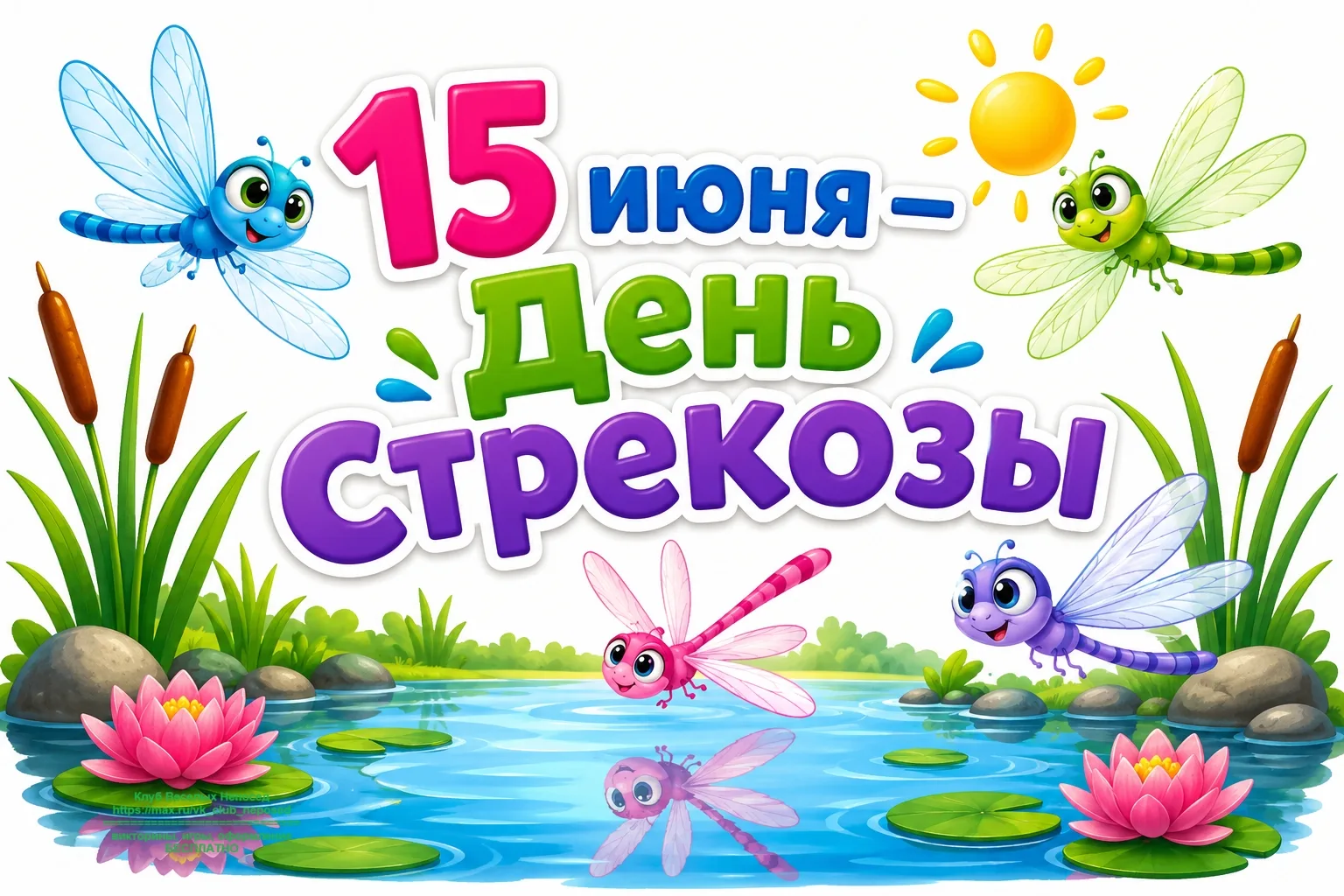 1⃣5⃣ июня - день стрекозы

 Стрекозы — удивительные создания, похожие на бабочек, но с четырьмя проз