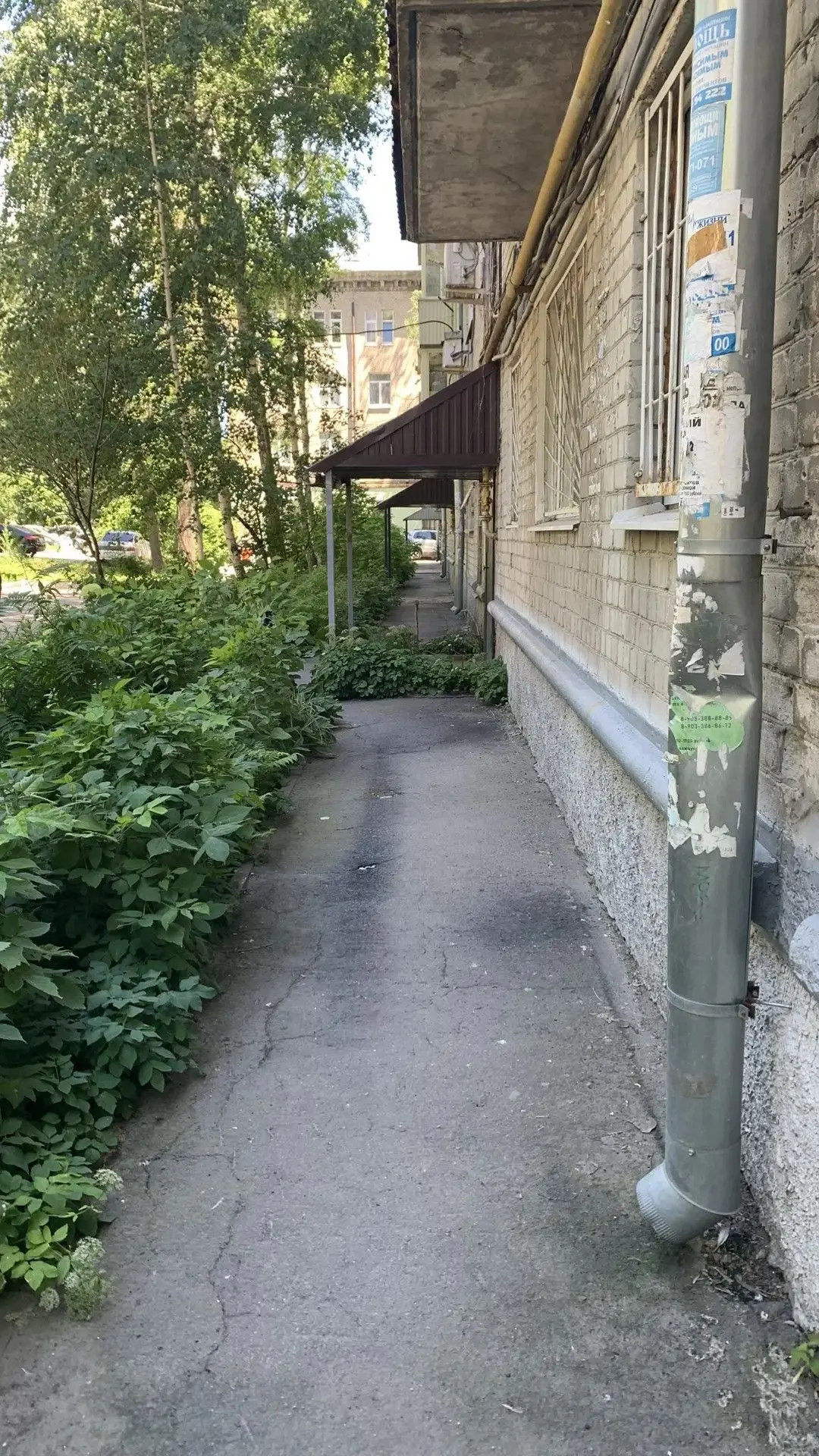 Сегодня продолжается уборка придомовых территорий