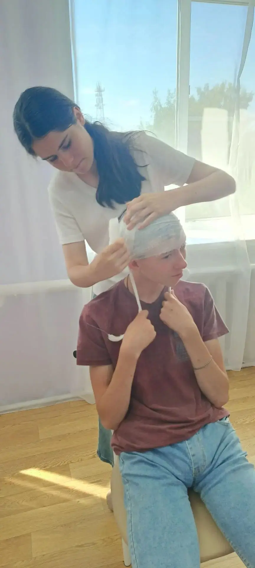 💫Удивительный день в лагере!
👩‍⚕Наш фельдшер, О.А. Бугаенко, провела для ребят👦🧒 захватывающий м