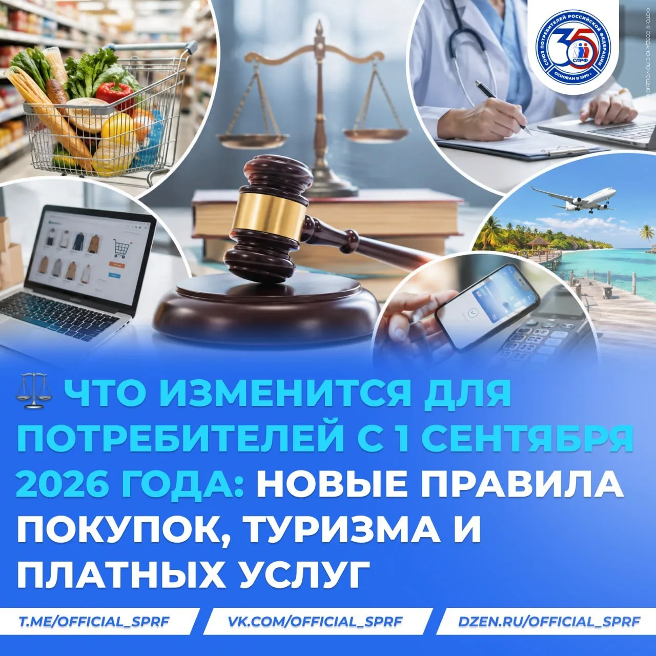 ⚖️ Что изменится для потребителей с 1 сентября: новые правила покупок, туризма и платны...