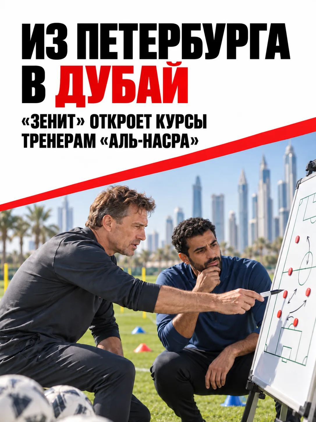Из Петербурга в Дубай: «Зенит» откроет свои курсы тренерам «Аль-Насра»