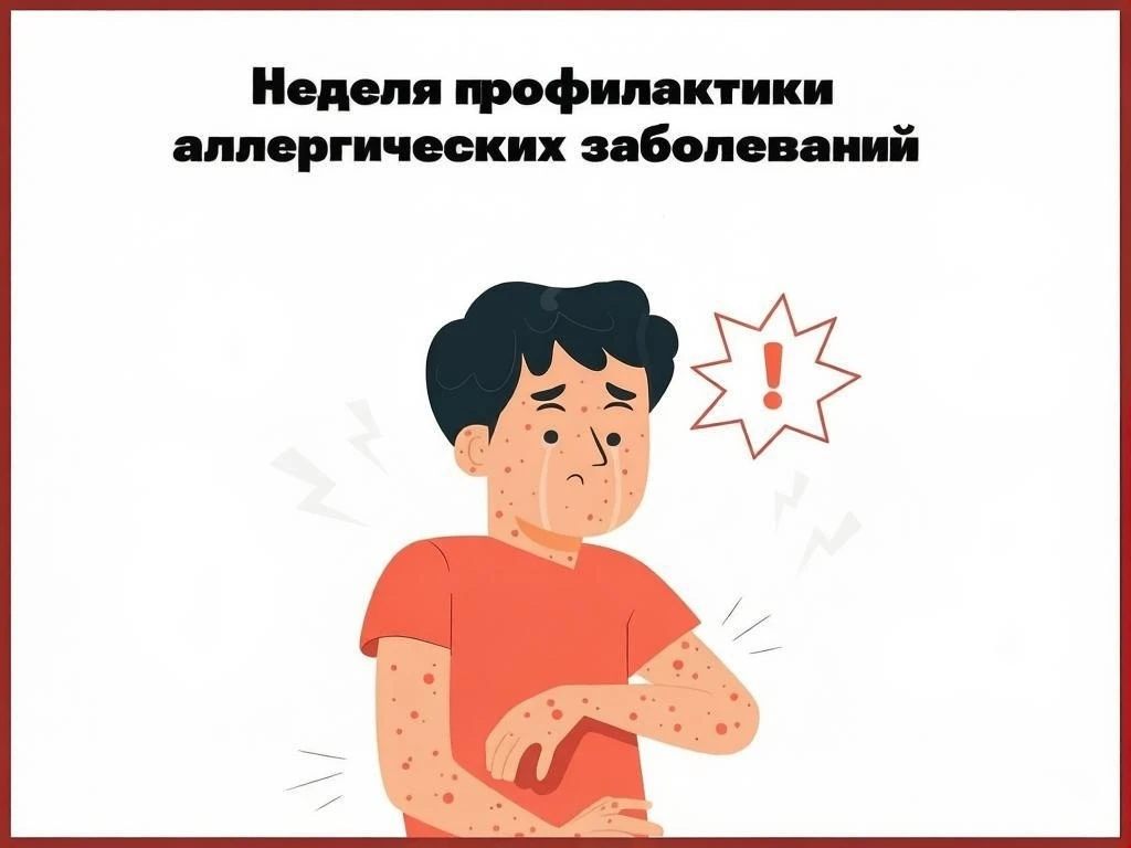 📌 С 6 по 12 июля проходит Неделя профилактики аллергических заболеваний (в честь Всеми...