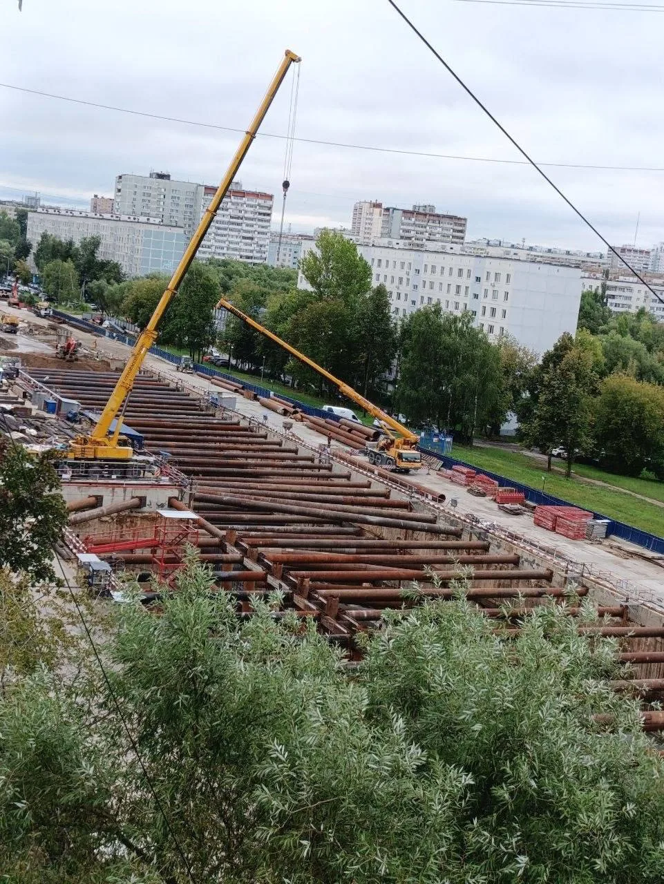 🚇 Стройка «Гольяново» продолжается.