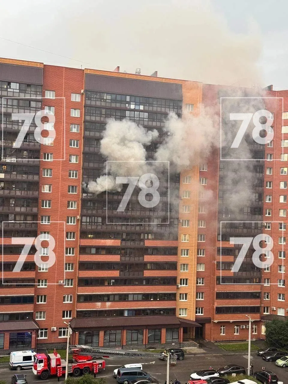 В Горелово при пожаре эвакуировали трёх человек