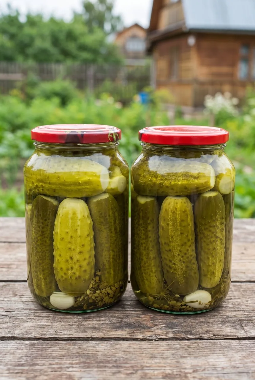 Именно за выразительный кисло-сладкий вкус я и держу на полке несколько банок таких огу...