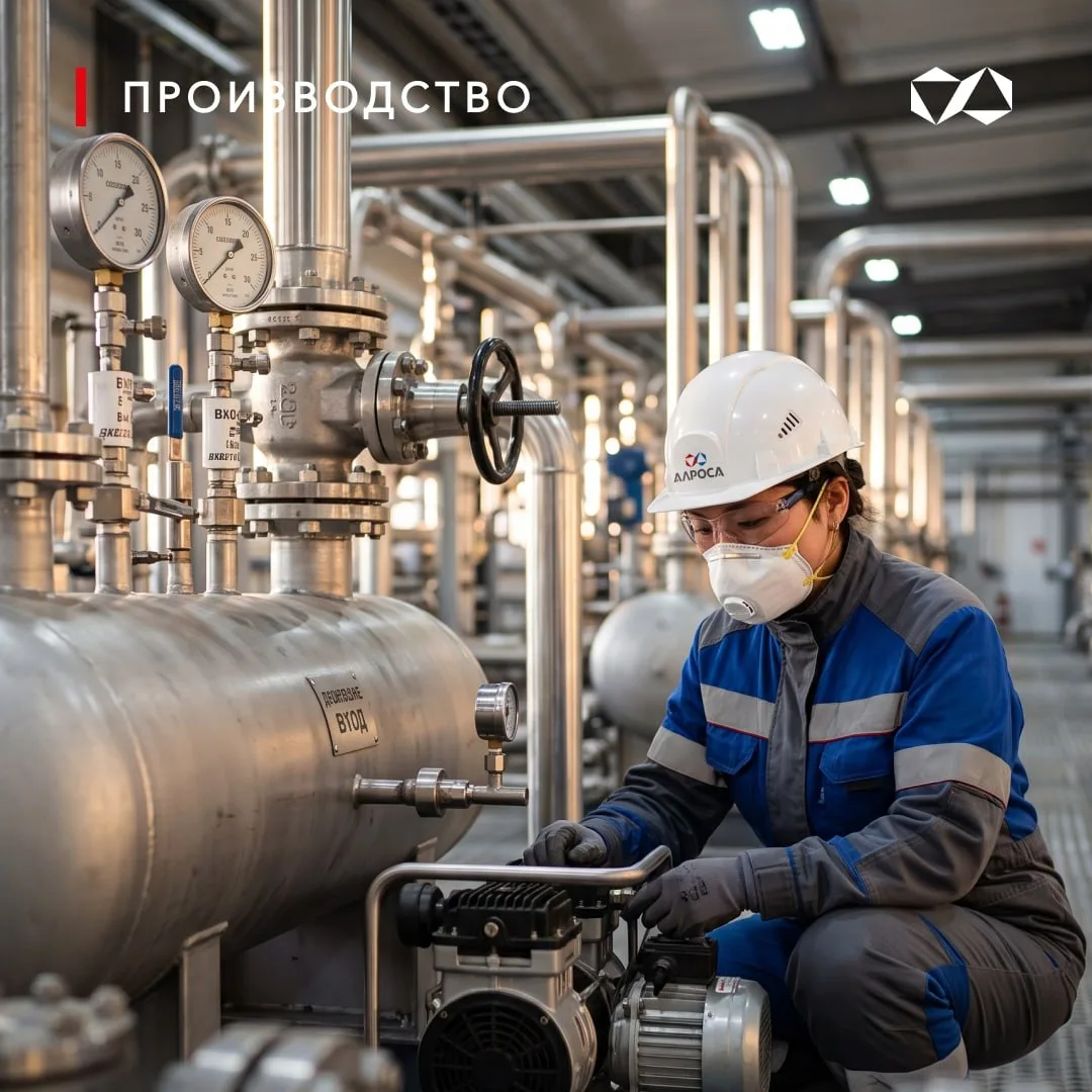 ⚡️До миллиарда кубометров в год — именно столько газа будет поставлять АЛРОСА-Газ для работы Новолен