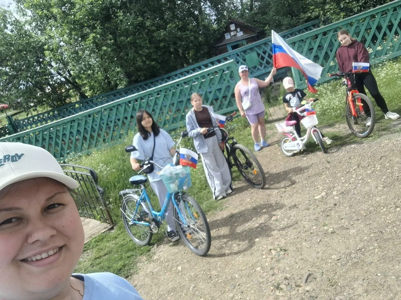 В ШУБИНО ПРОШЁЛ ВЕЛОПРОБЕГ КО ДНЮ РОССИИ