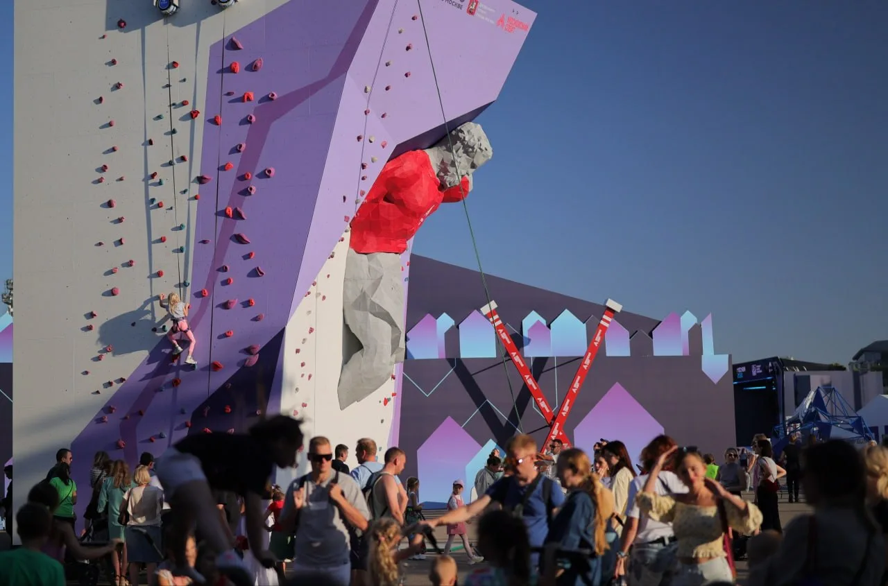 🏟 Спортивный фестиваль в Лужниках работает до 6 сентября