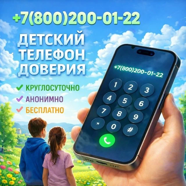 Трудно справляться с эмоциями? Не знаете как поступить в сложной ситуации? Детский телефон доверия —