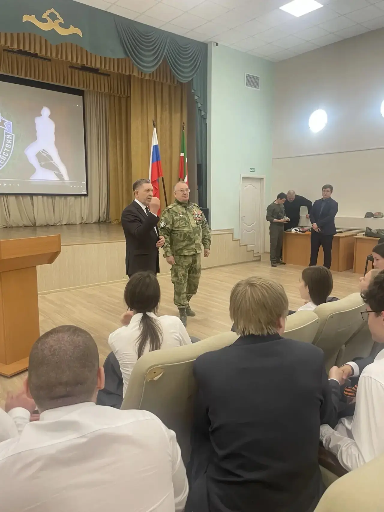 В преддверии празднования 81-й годовщины Победы в Великой Отечественной войне в нашей гимназии прошл