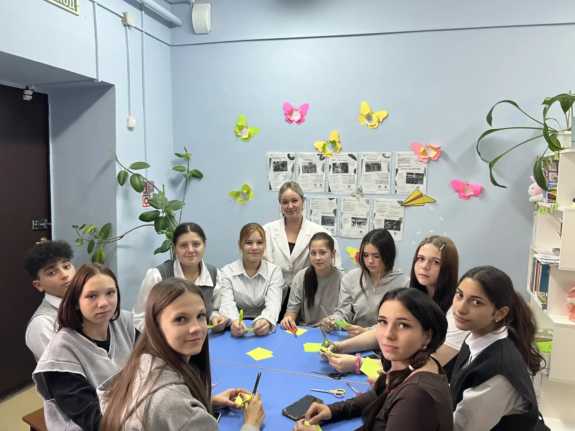 В ГБОУ ООШ № 34 г. Сызрани состоялось первое собрание активистов Центра детских инициатив