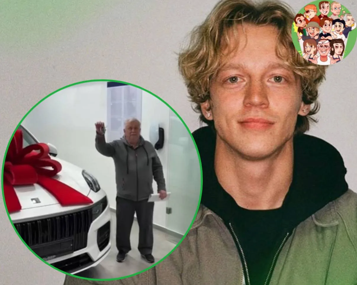 Парадеевич подарил деду машину🥰