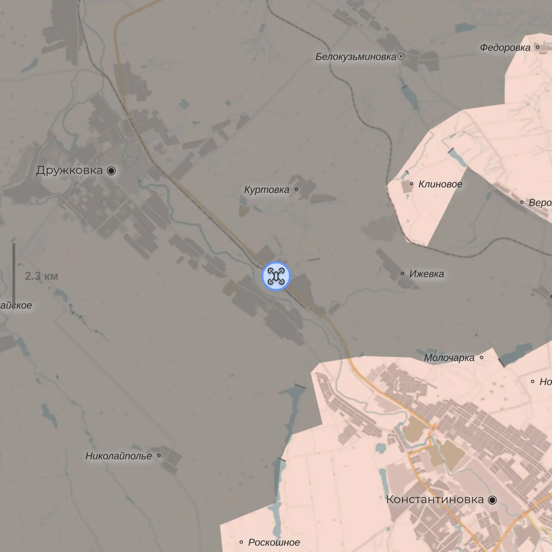 В ДНР, в районе Алексеево-Дружковки, уничтожены три пункта управления беспилотными аппа...