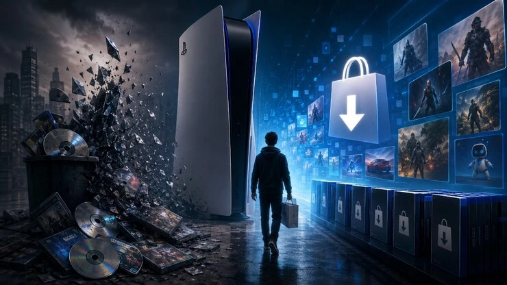 Только PS Store и цифра: Sony перестанет выпускать игры для PlayStation на дисках с янв...