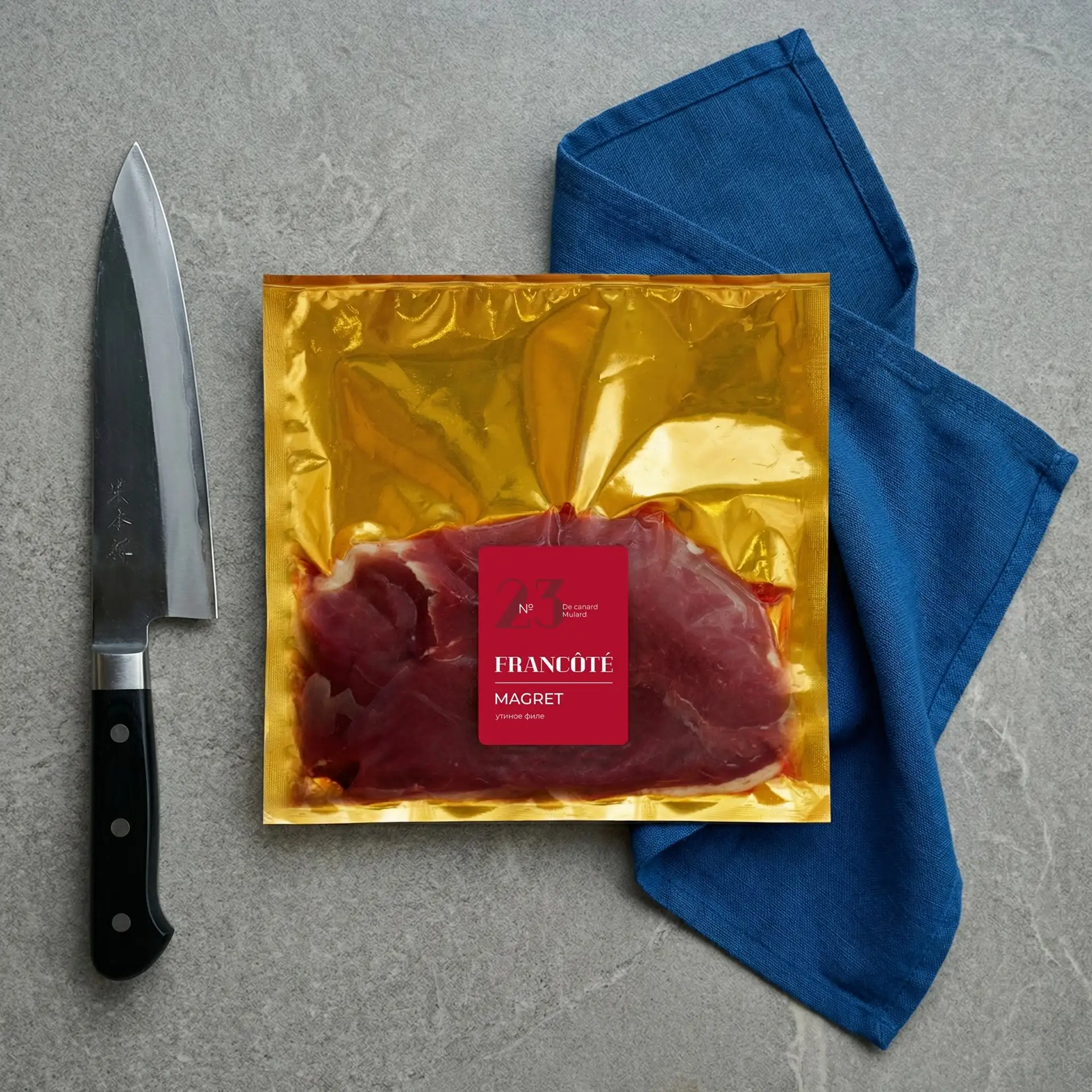 Вы же знаете, что помимо рыбы и морепродуктов, у нас еще много чего есть? 

Вот, к примеру, утиная г