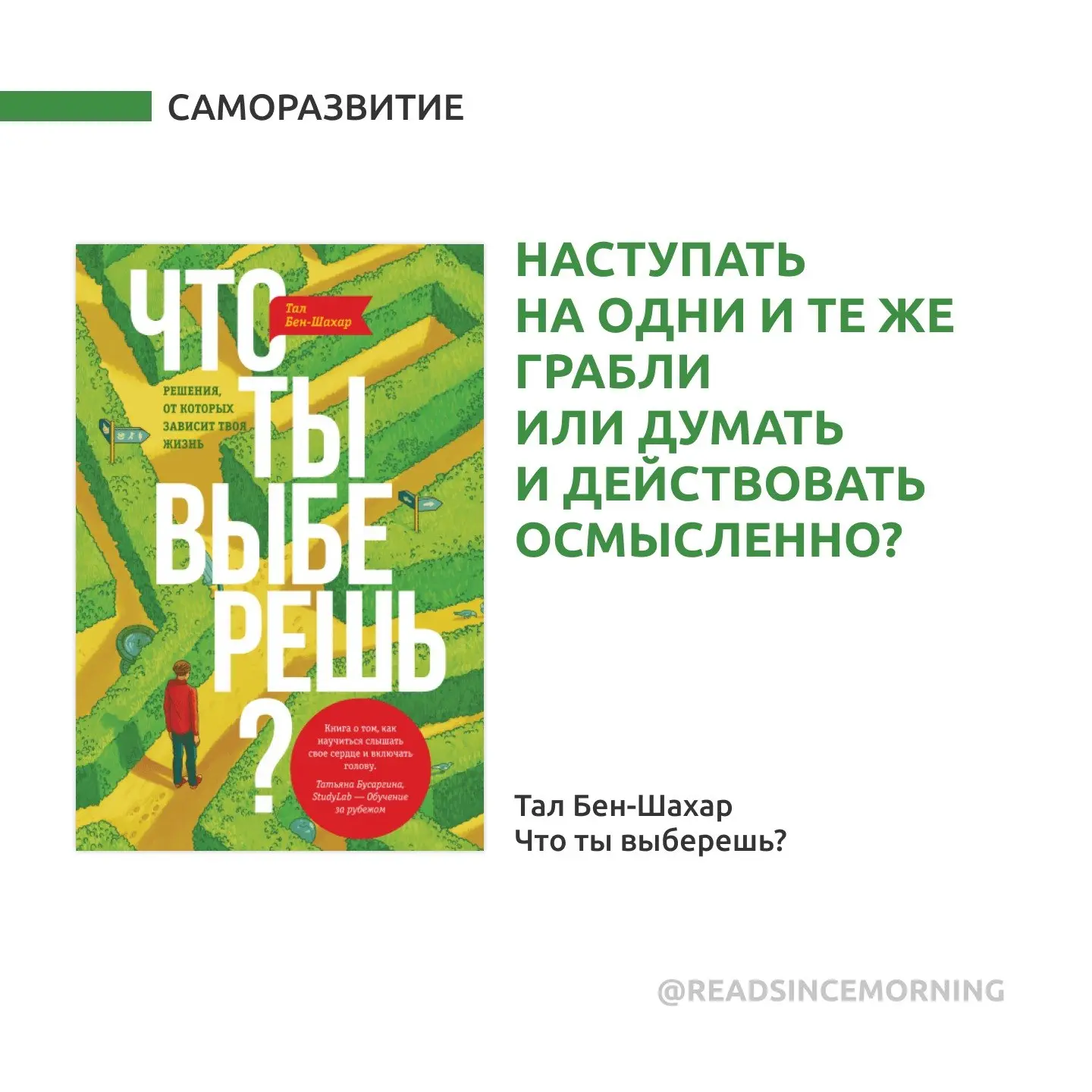 Наступать на одни и те же грабли или думать и действовать осмысленно?