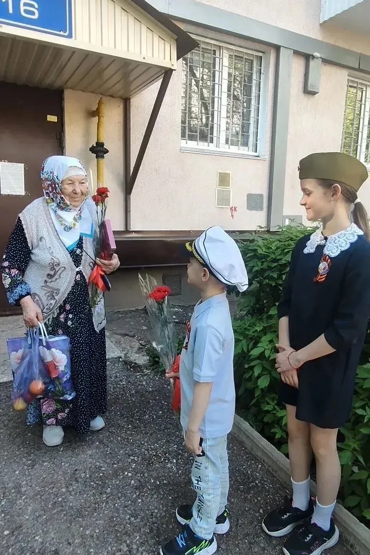 🎖️В преддверии 9 мая обучающиеся МАОУ Гимназия 86 вместе с родителями, классными руков...