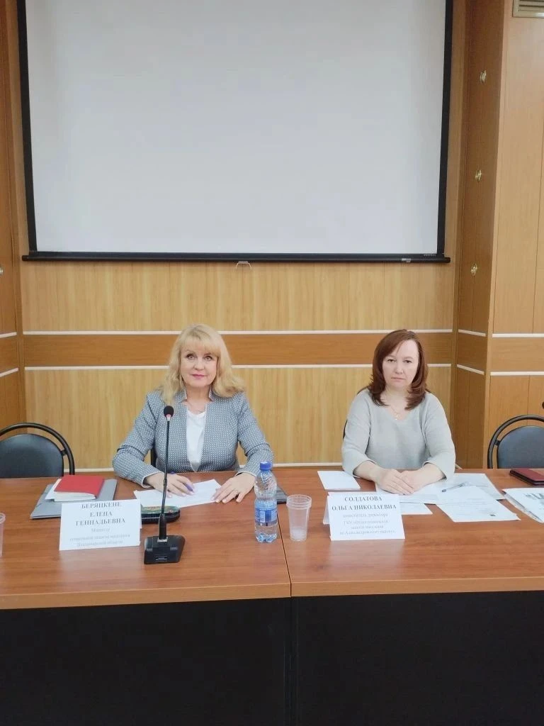 ♦️Министр соцзащиты Владимирской области Елена Беряцкене провела выездной прием жителей в Александро