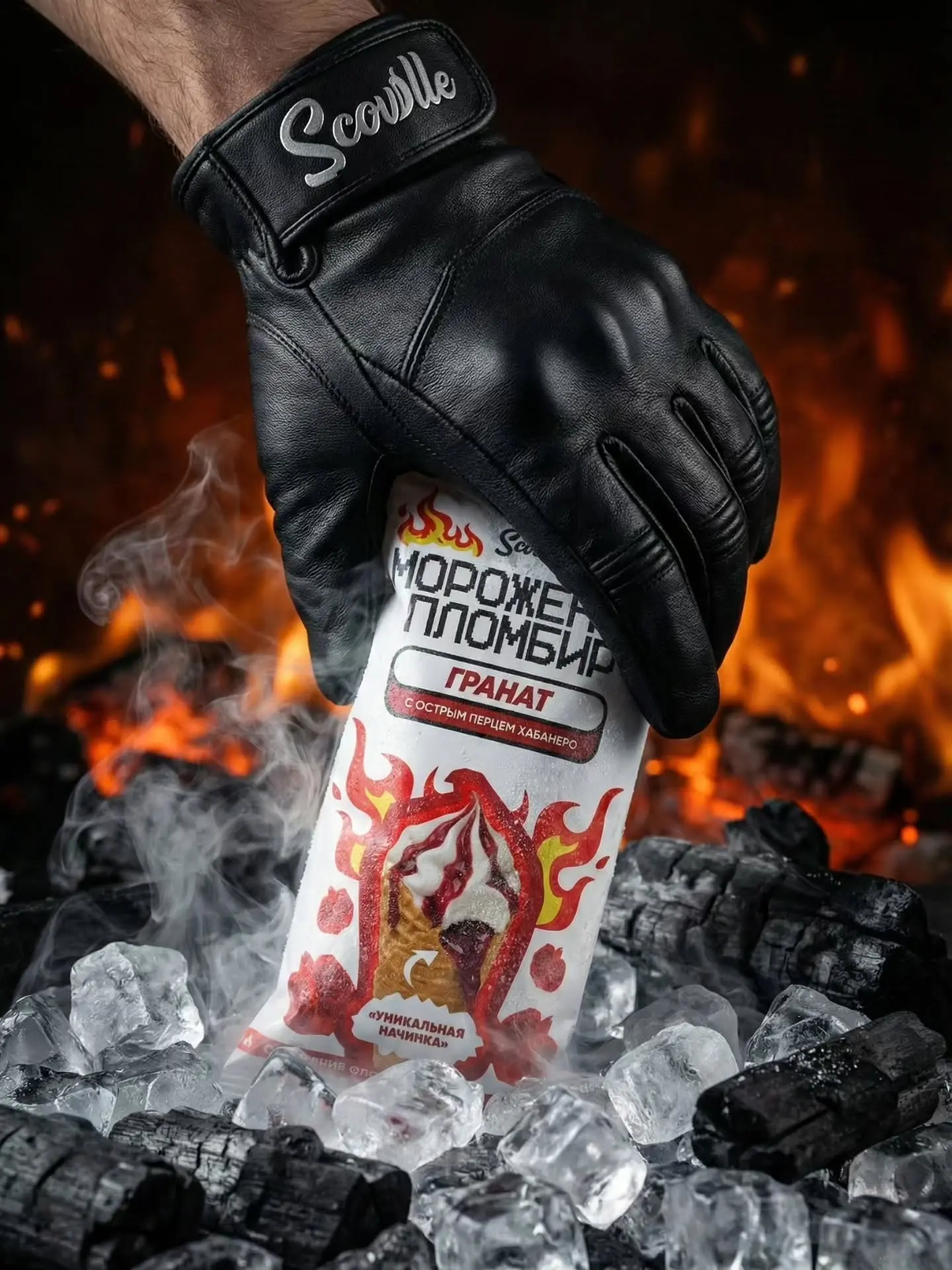 В Ногинске Scoville разгоняет летний десерт до максимального жара 🔥  Здесь выпустили ванильный пломб