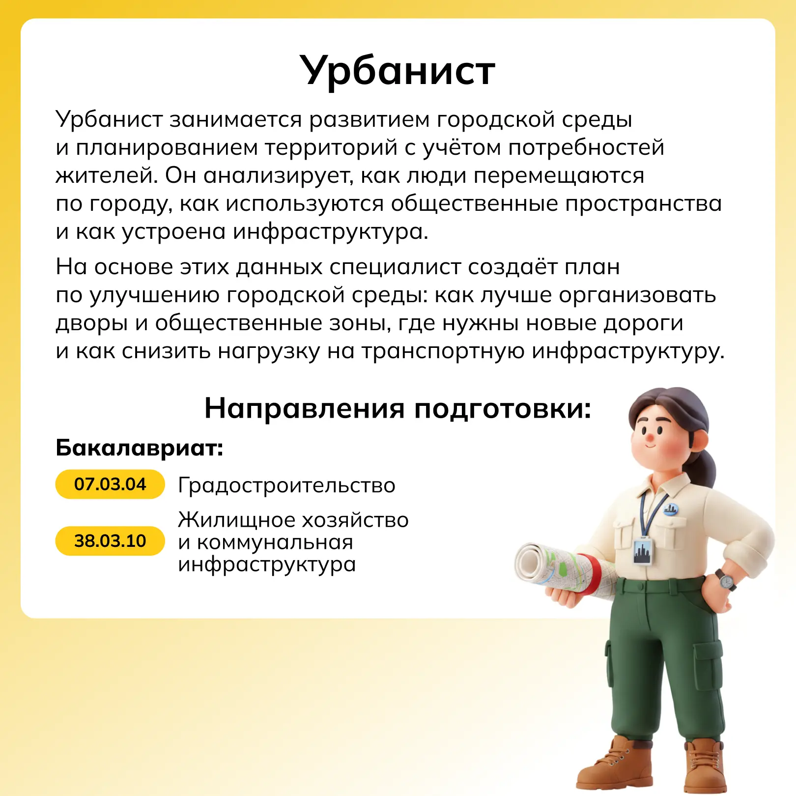 👷 Кто строит города будущего?  Современное строительство — это процесс, в котором участвуют специали
