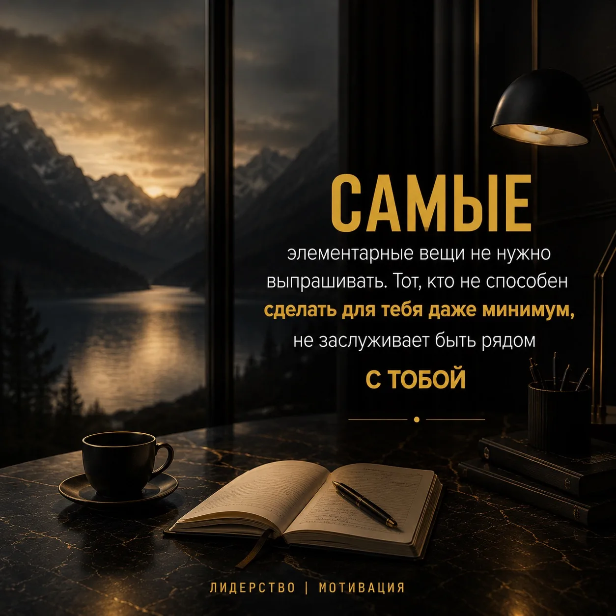 Не просите того, что должно идти от сердца. Настоящее отношение видно не по словам, а по поступкам.
