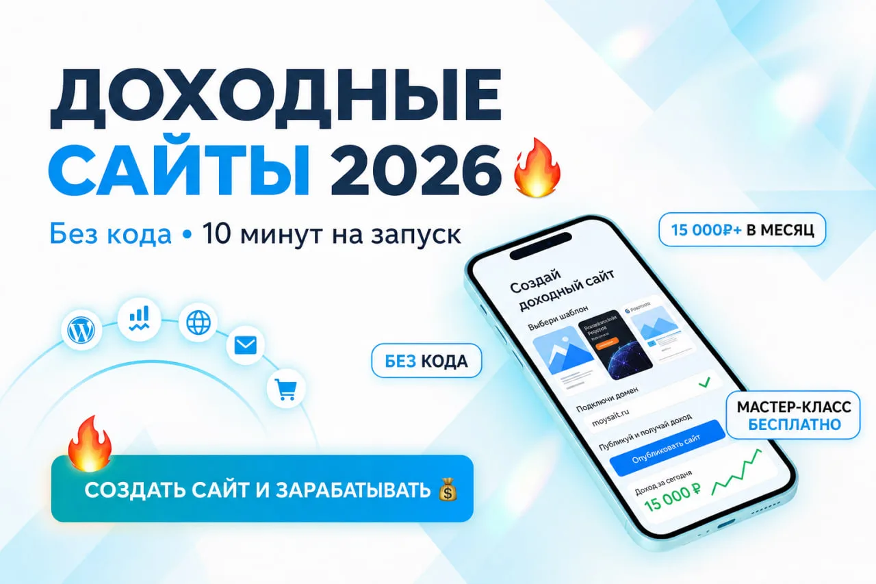 🔥 Повторяю мастер-класс «Доходные сайты»