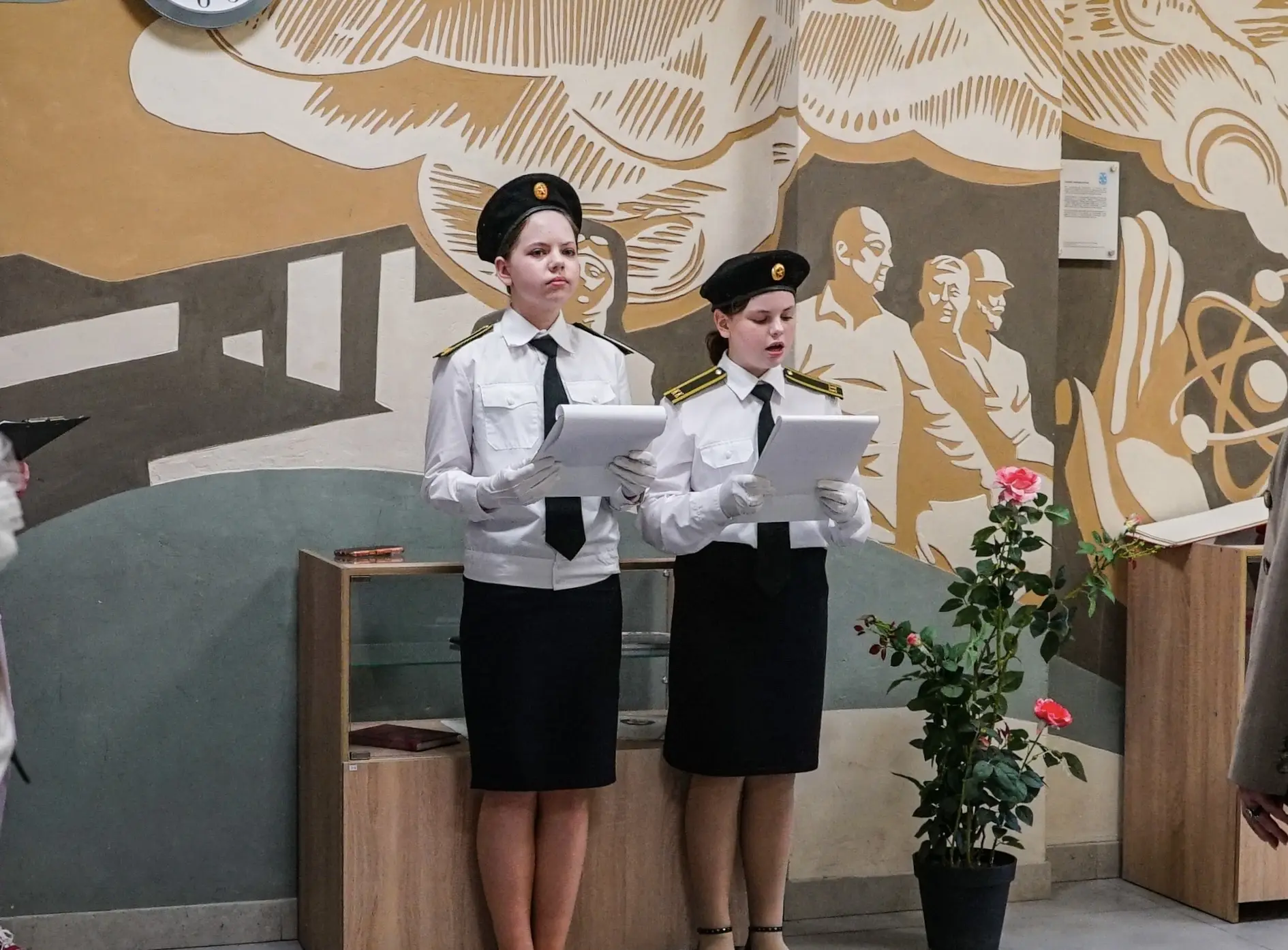В школьном музее Химок открыли новую экспозицию  Музей «Война-поиск-память» школы №8 имени Матвеева 