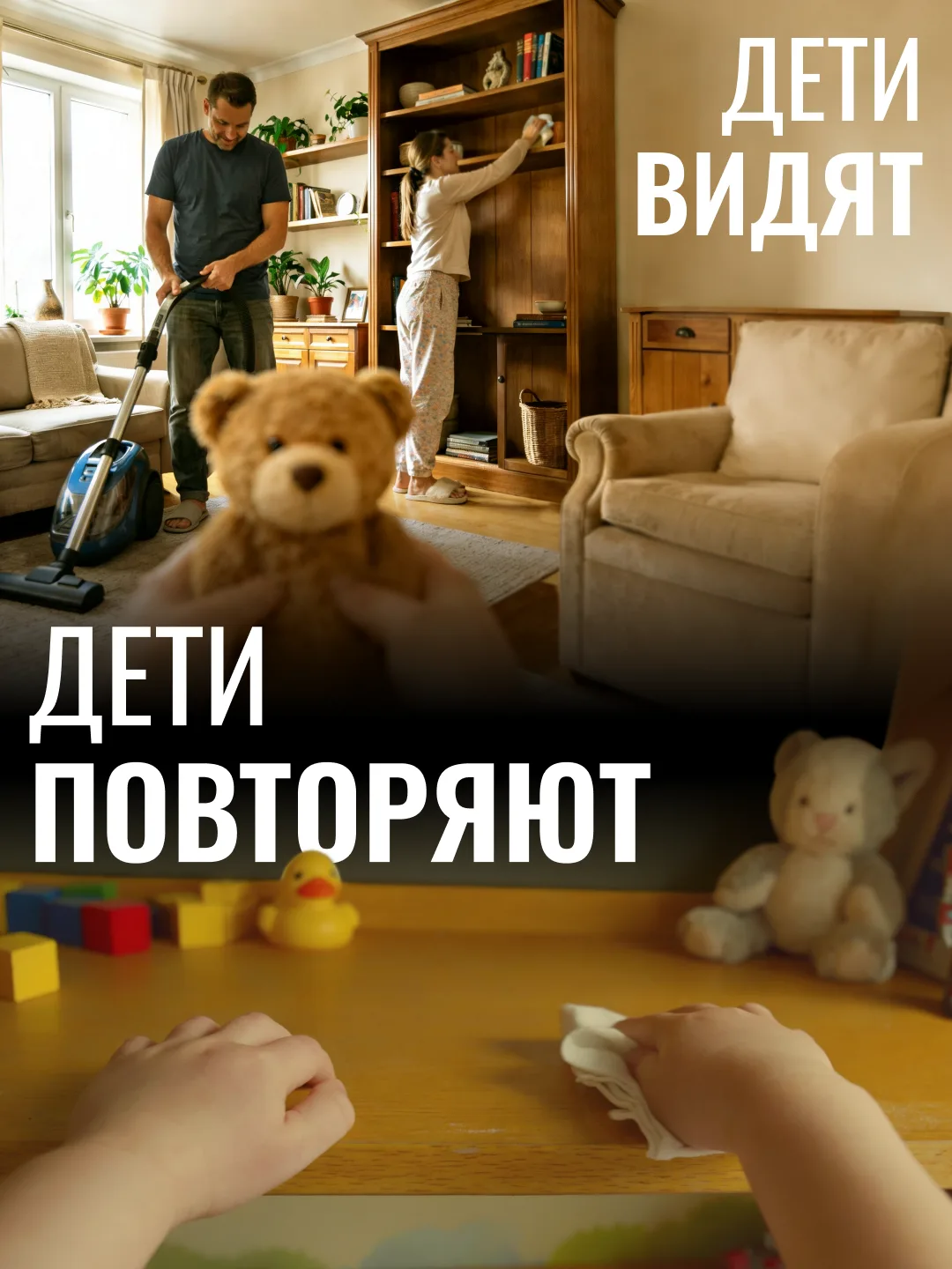 👀 Дети смотрят на нас внимательнее, чем кажется.