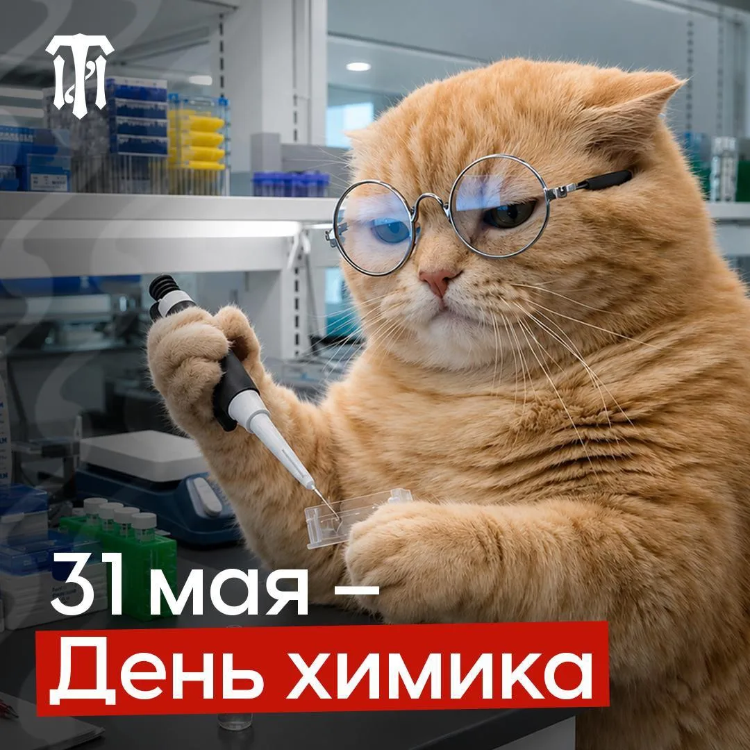Сегодня – День химика 🧪