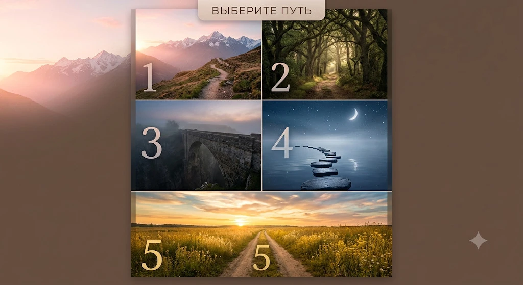 🛤️ Выберите путь и узнайте, куда вы боитесь сделать первый шаг