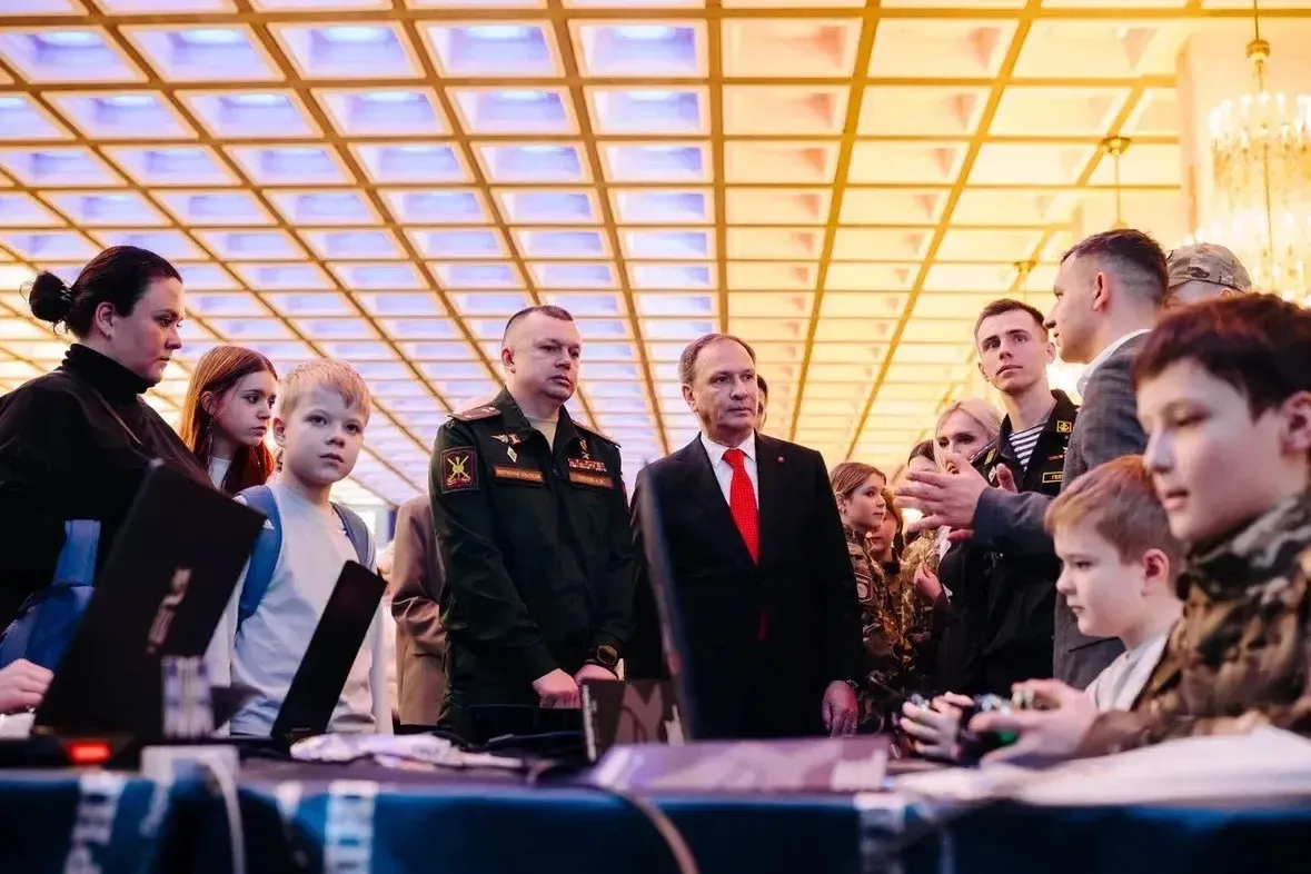 ⚡️Запустили третий сезон Всероссийской военно-патриотической игры «Зарница 2.0»  Сегодня в Музее Поб