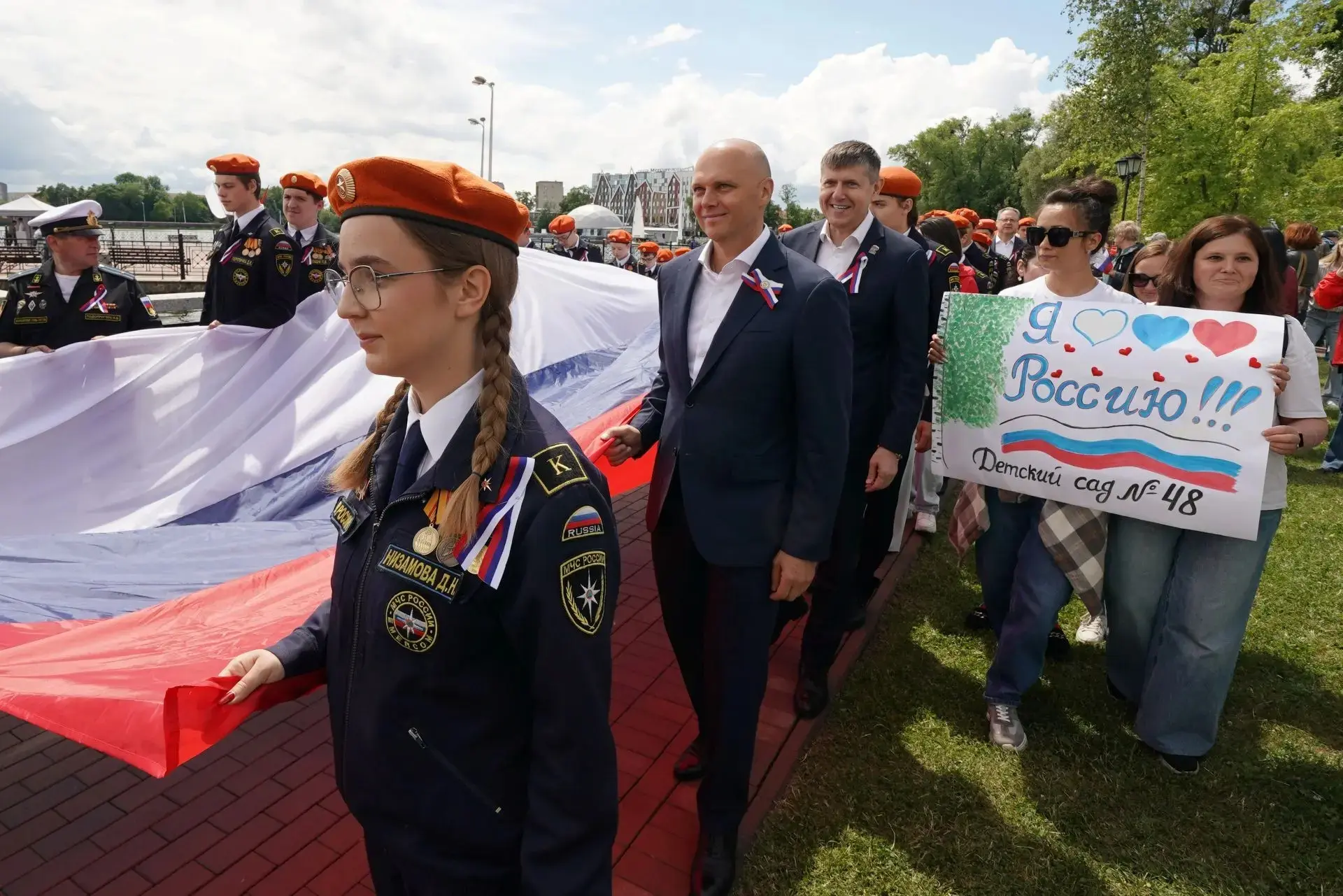🇷🇺✨Друзья, с радостью делимся новыми фотографиями с празднования Дня России в Калининграде! 🎉 Это