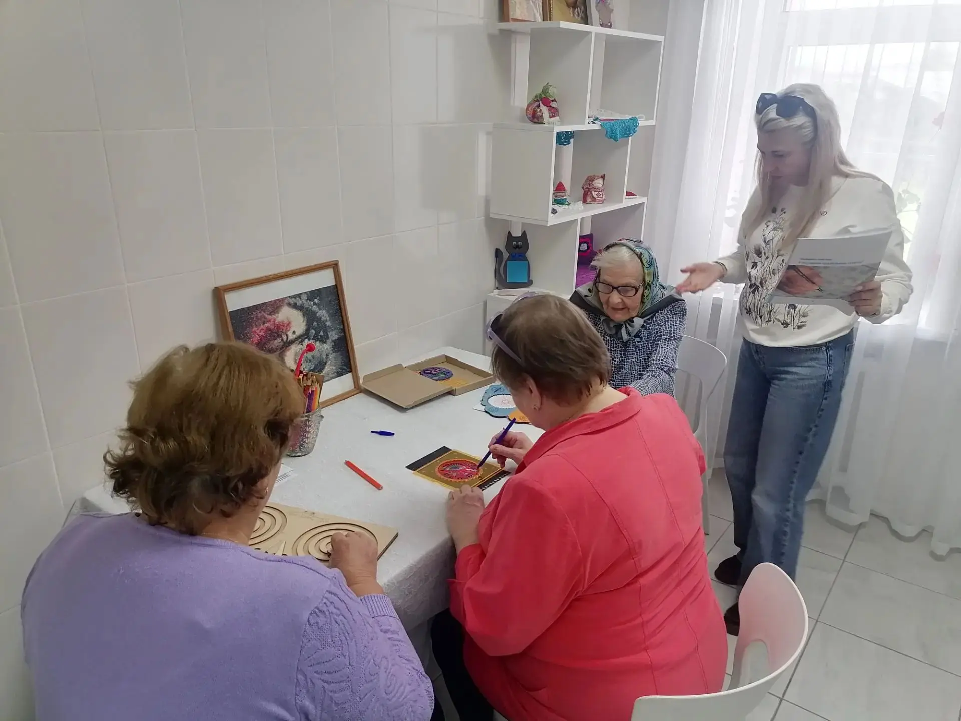 В отделении «Специализированный жилой дом для граждан пожилого возраста и инвалидов» ГБ...