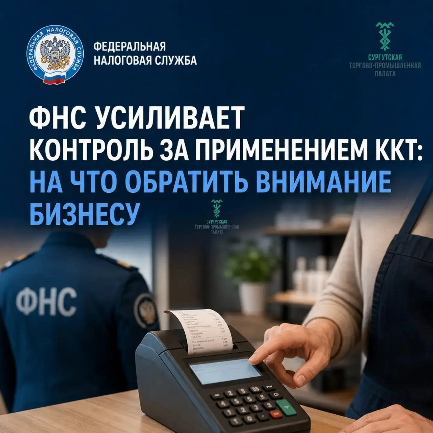 🔍 ФНС усиливает контроль за применением ККТ: на что обратить внимание бизнесу