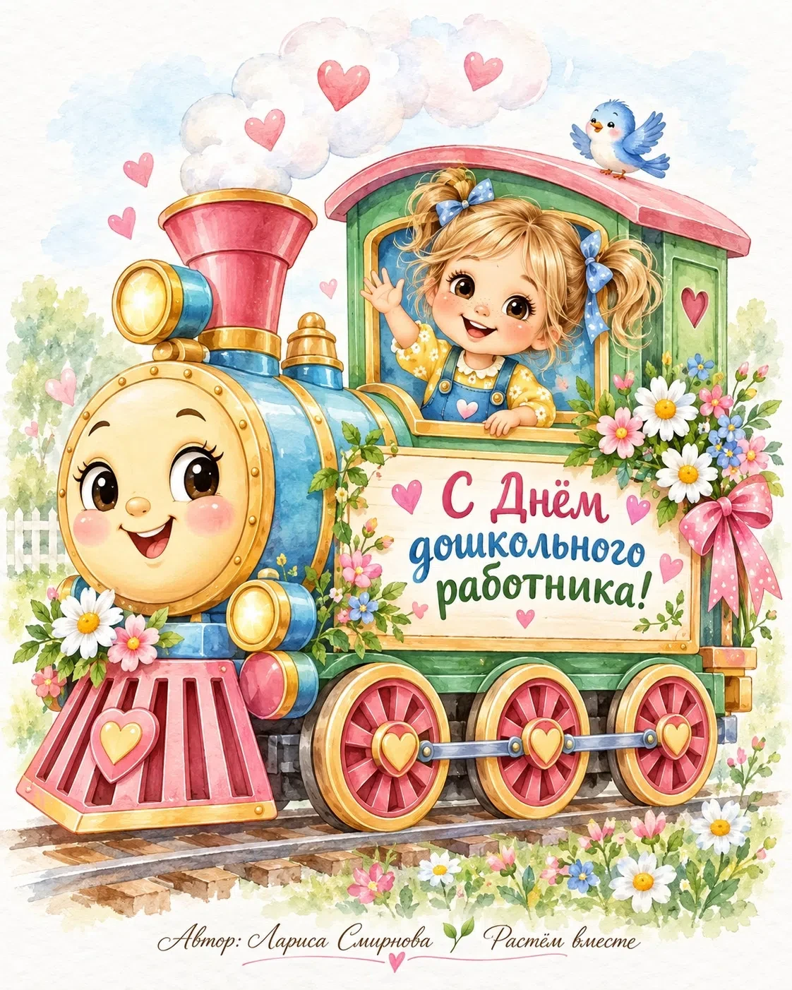🌸 С ДНЁМ ДОШКОЛЬНОГО РАБОТНИКА! 🌸