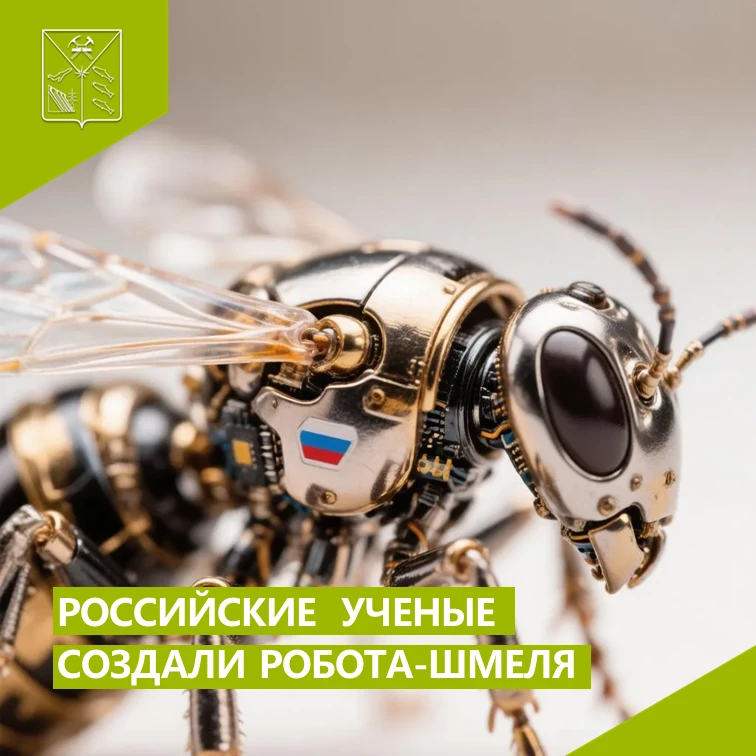 РОССИЙСКИЕ УЧЕНЫЕ СОЗДАЛИ РОБОТА-ШМЕЛЯ